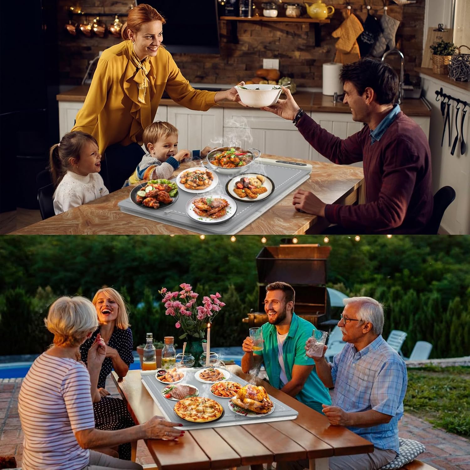 Thumbnail 6 de FYY Warming Mat for Food with Heat-Resistant Pad