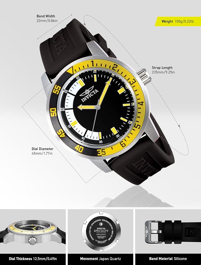 Detalle de Invicta Specialty 12846 Reloj 45 mm