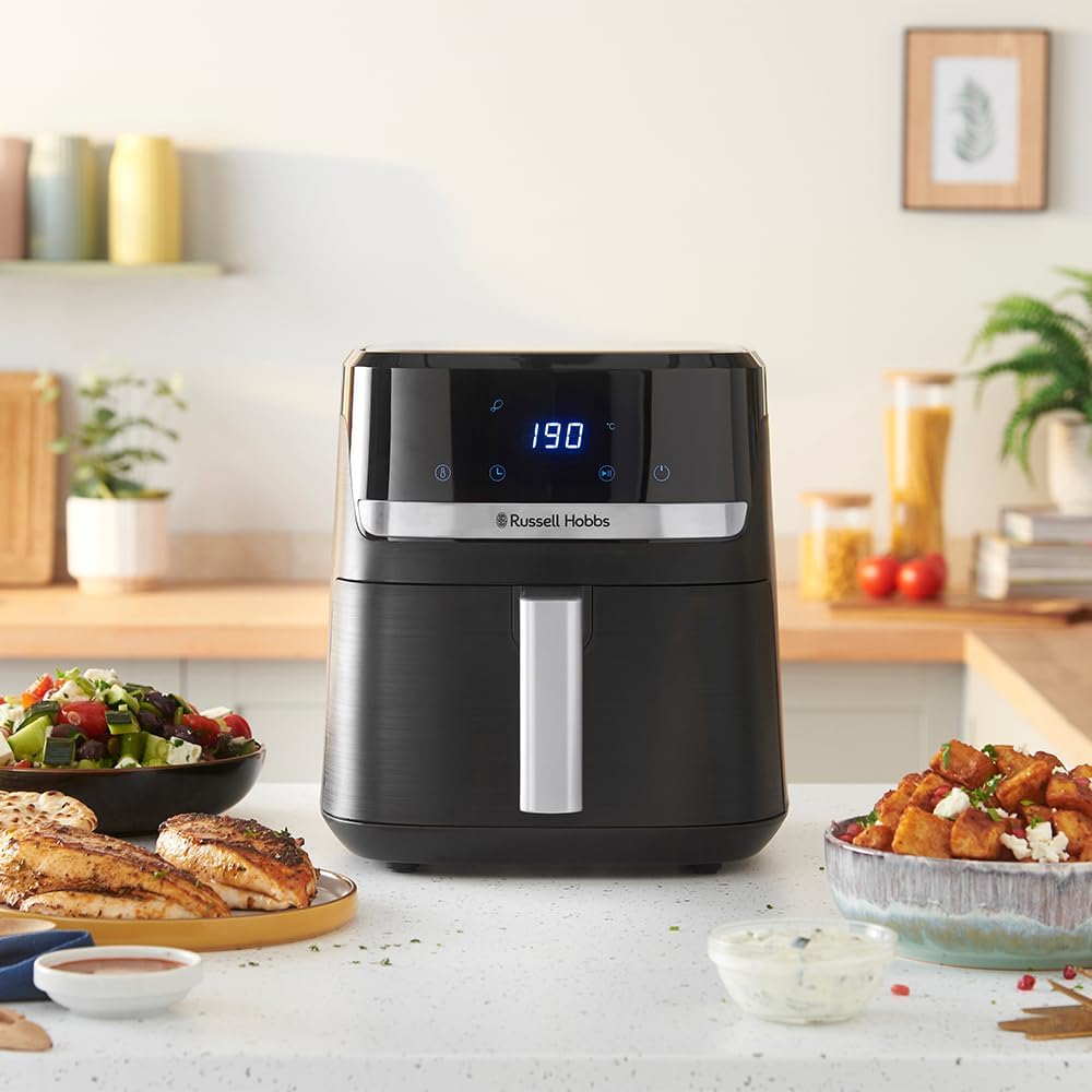 Thumbnail 4 de Russell Hobbs Friggitrice ad Aria 5,5L Rapid Air – Compatta, 9 Funzioni, Lavastoviglie