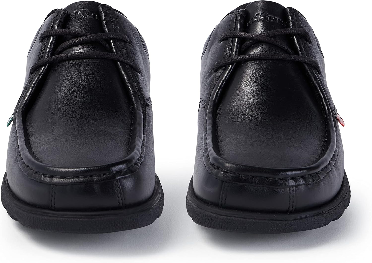 Thumbnail 1 de Kickers Mens Fragma Lace Up Moc Toe Leather Shoes – Black, 6 UK