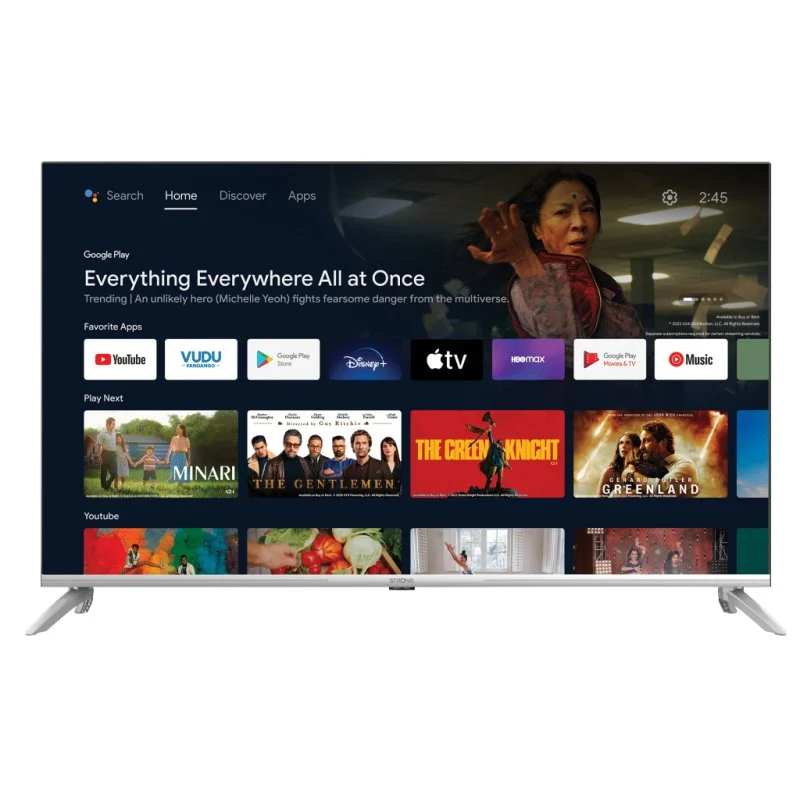 Detalle de Strong 43UD6593 de 43" Smart TV LED 4K Ultra HD con HDR, WiFi y Android TV