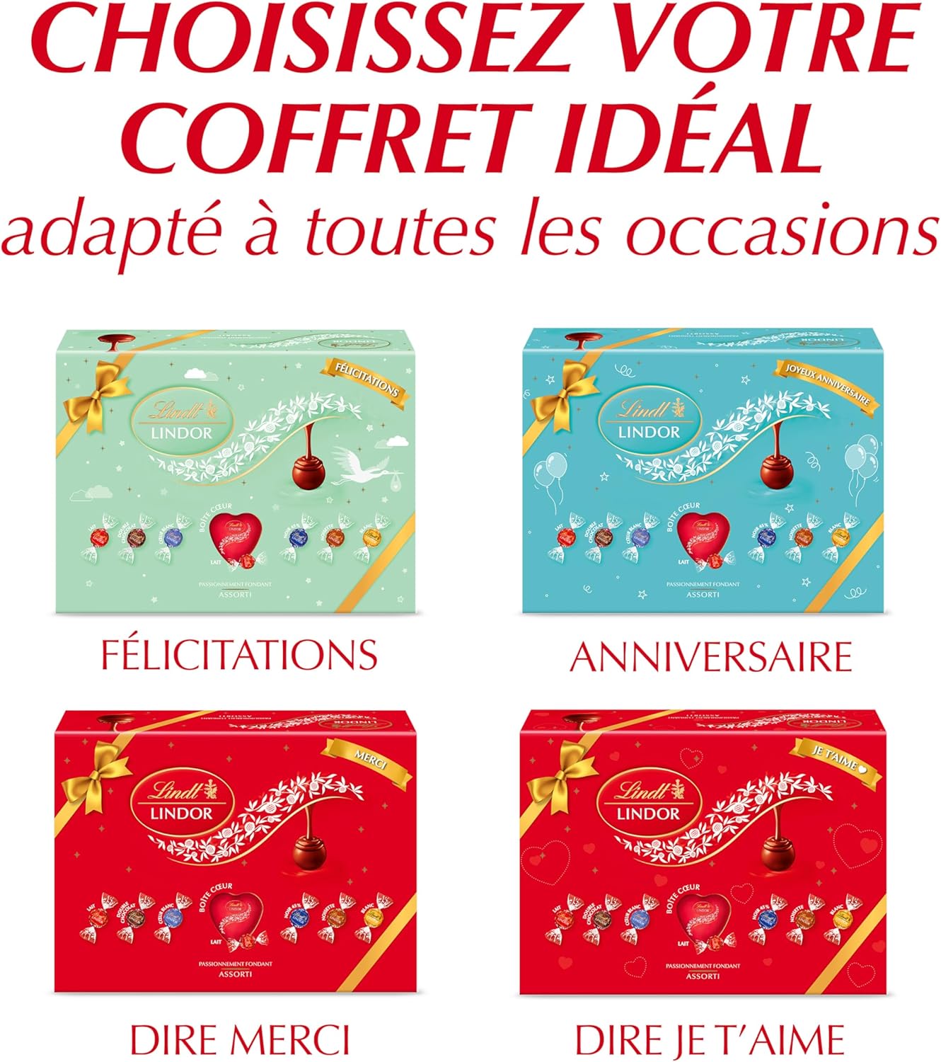 Thumbnail 5 de Lindor Boîte Gifting 930g Je t’aime 🍫