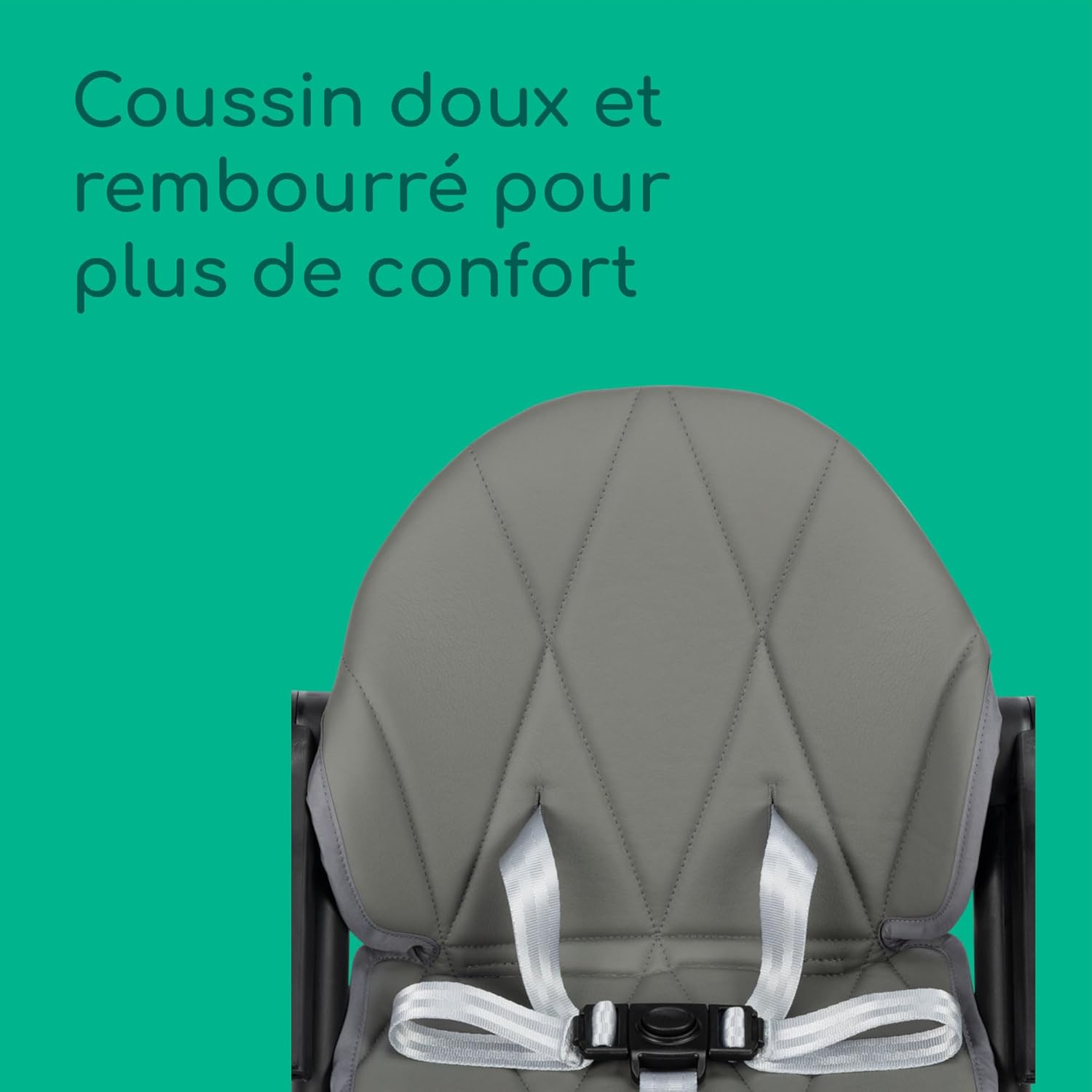 Thumbnail 6 de Bébéconfort Moly : rehausseur de chaise pliable 6 mois-3 ans (9-15 kg) avec plateau amovible