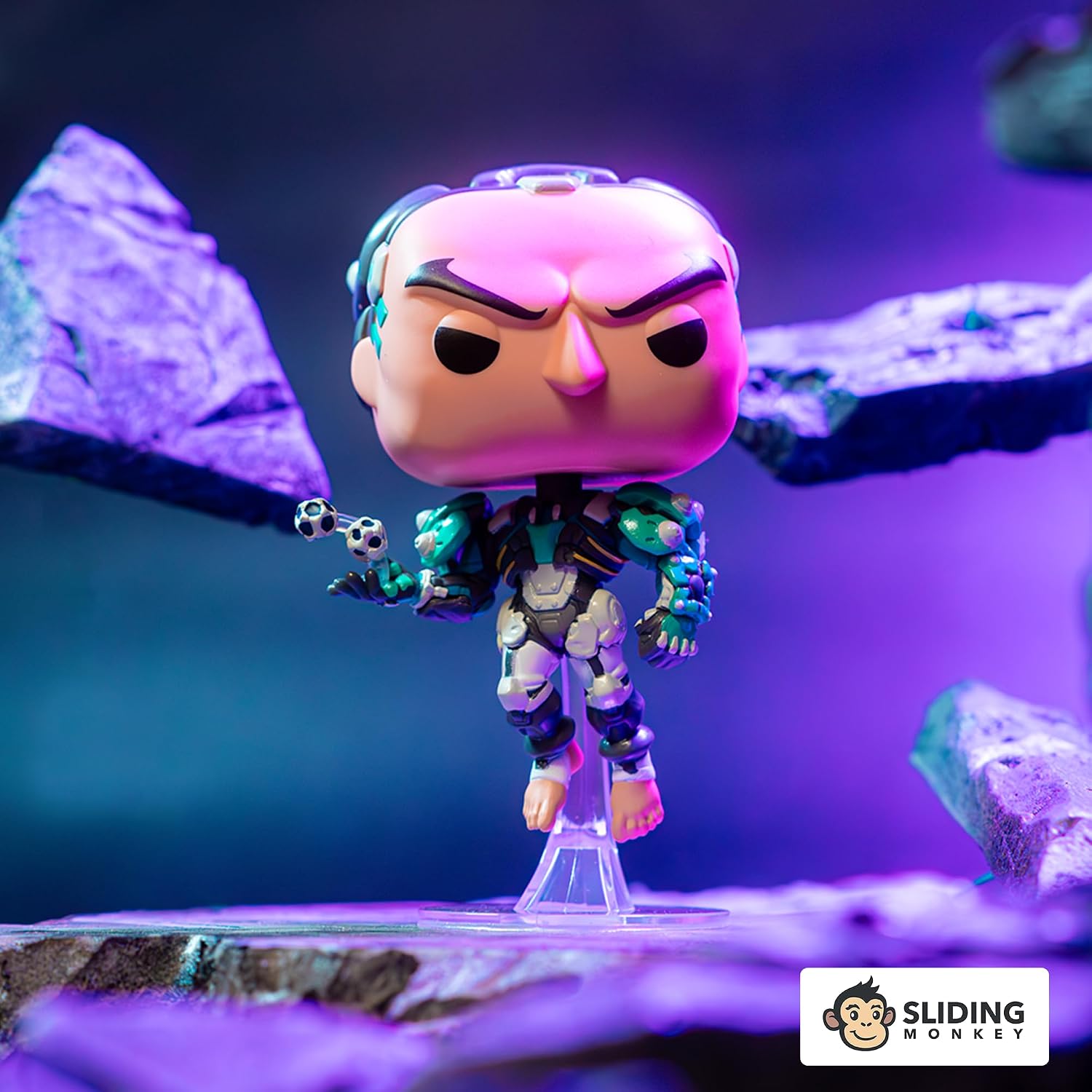 Detalle 2 de FUNKO POP! GAMES Overwatch 2 Sigma 59185 #932 アクションフィギュア 3.75インチ