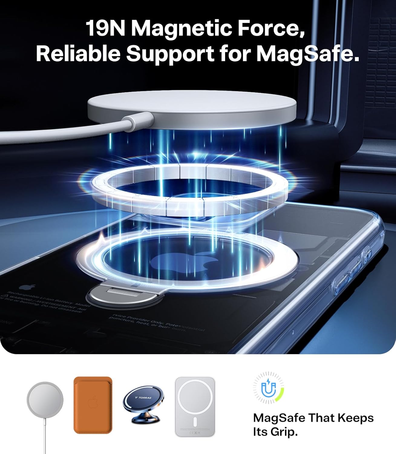 Thumbnail 5 de TORRAS Ostand Q3 Spin iPhone 17 Case