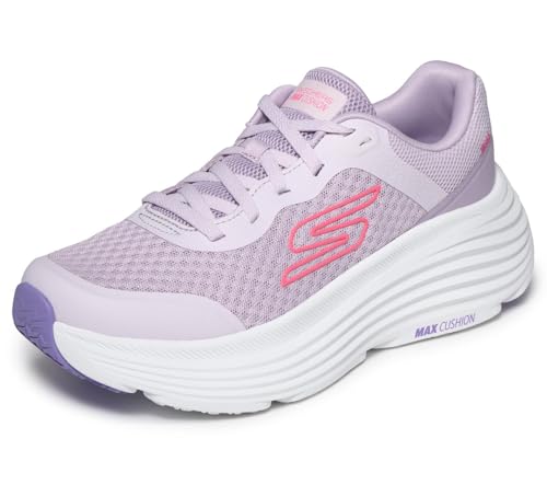 Detalle de Skechers MAX Cushioning Endeavour Canova para Mujer – Zapatillas Rosa Lavanda 41 EU
