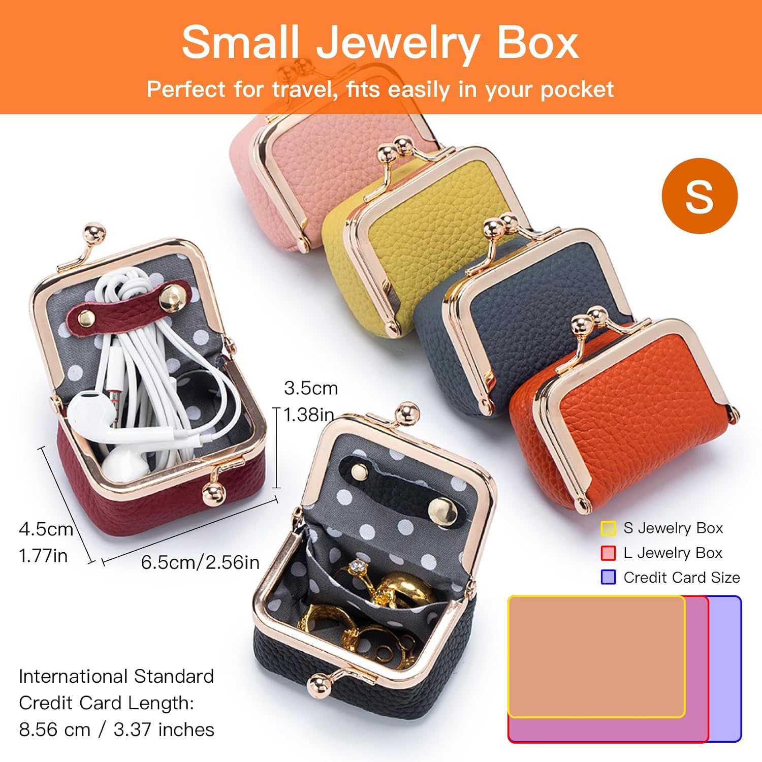 Thumbnail 1 de Travel Jewelry Box, Genuine Leather