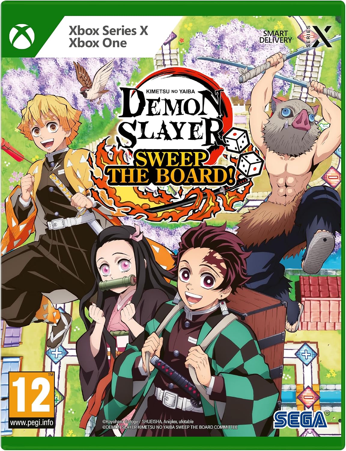 Detalle de Demon Slayer: Sweep the Board! for Xbox Series X – A lighthearted party game for Demon Slayer fans