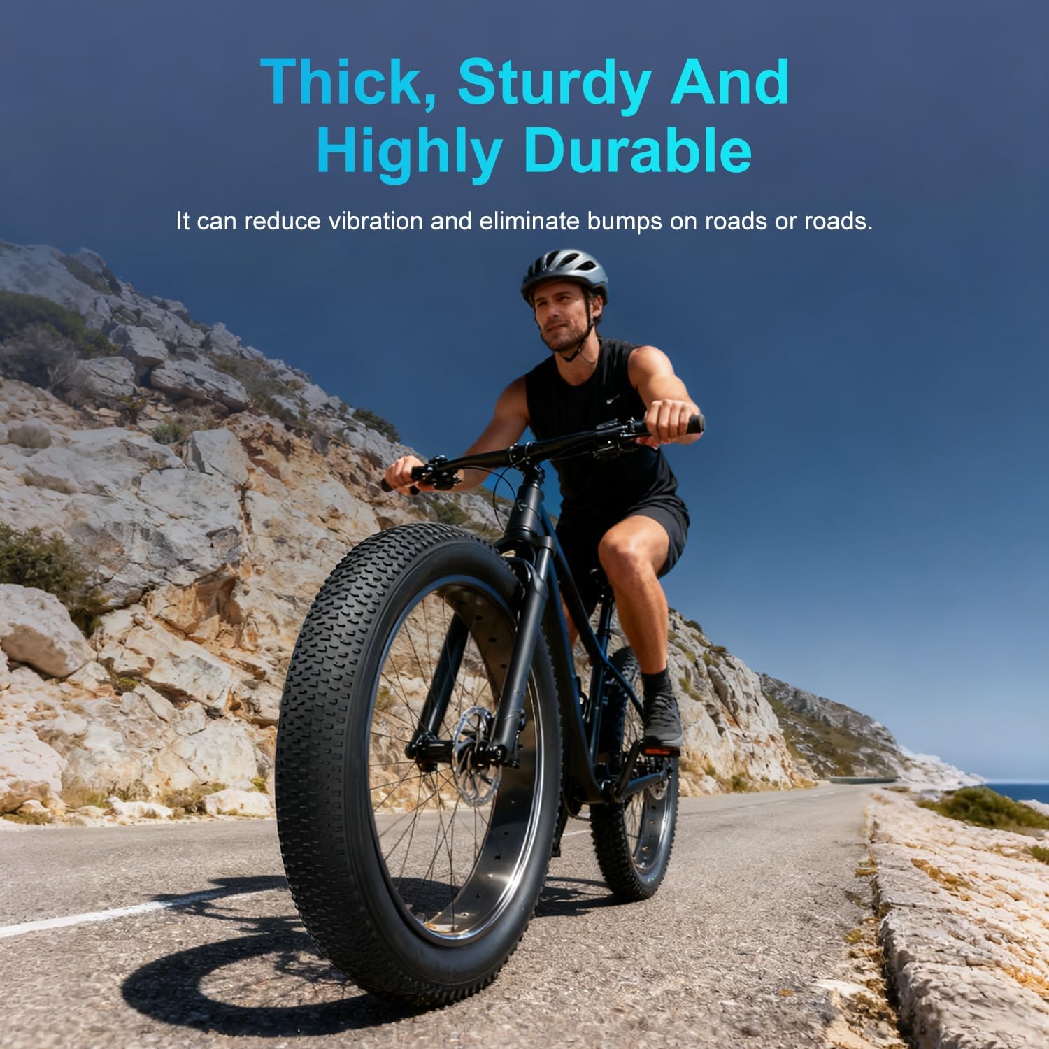 Thumbnail 6 de Pagpl 20x4.0/26x4.0 Fat Bike Tire, Folding Clincher for All-Terrain Riding