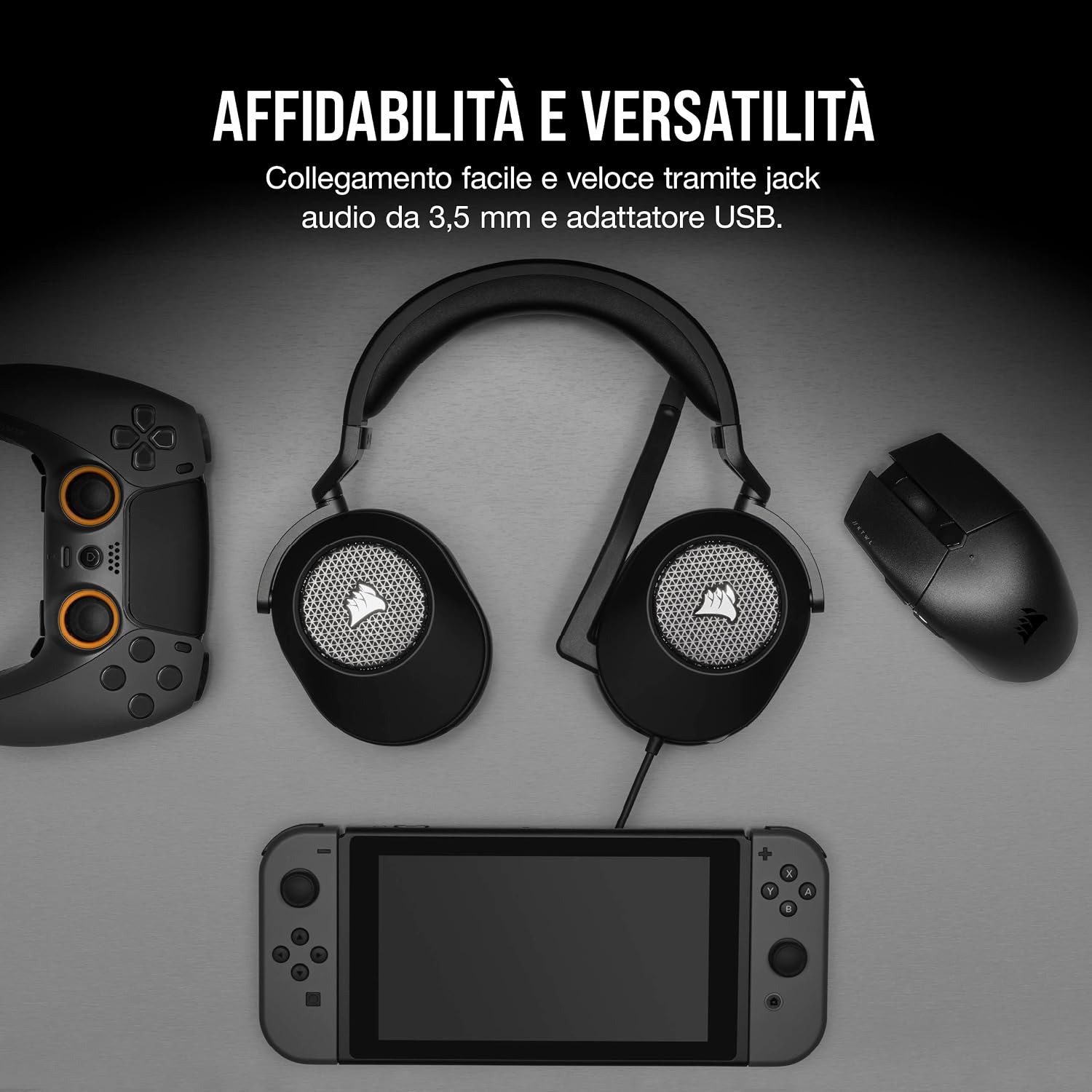 Thumbnail 6 de Corsair HS65 SURROUND Cuffie da Gioco