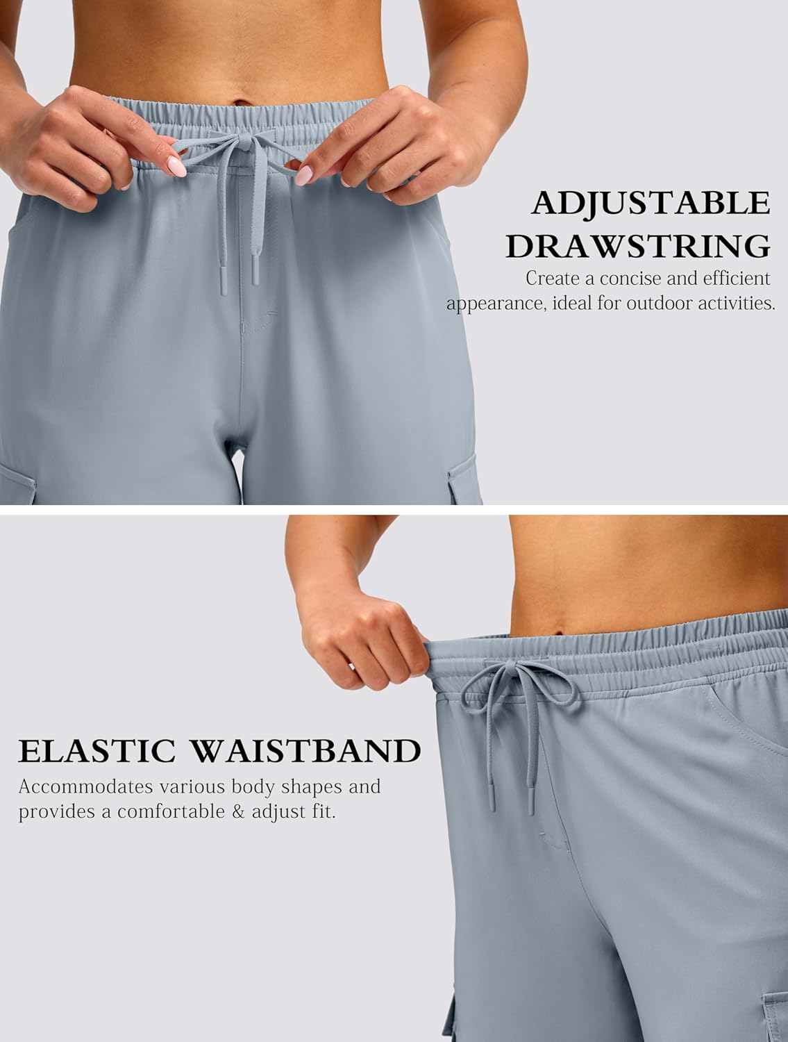 Detalle de Viodia 15" Long Women's Hiking Cargo Shorts
