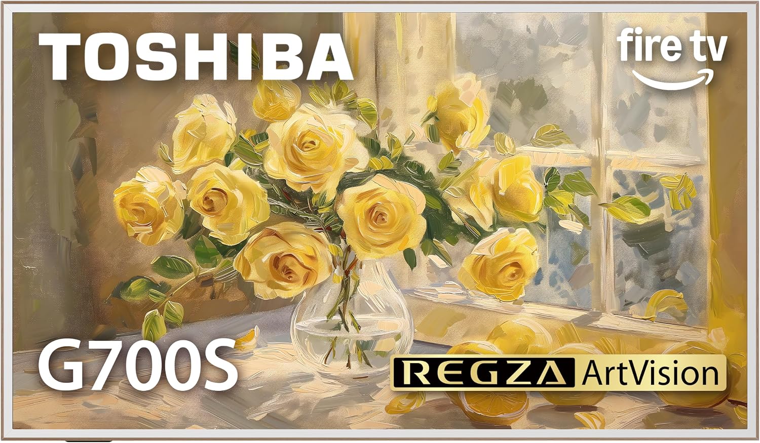 Detalle de Toshiba 55G700SU G700 ArtVision 55-Inch 4K QLED Fire TV, 165Hz