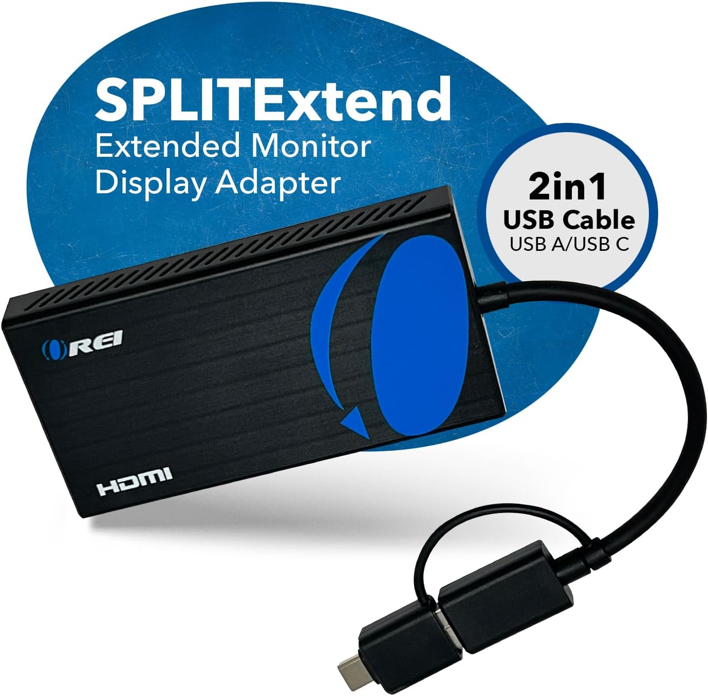 Detalle 2 de OREI SplitExtend HDMI splitter 4K