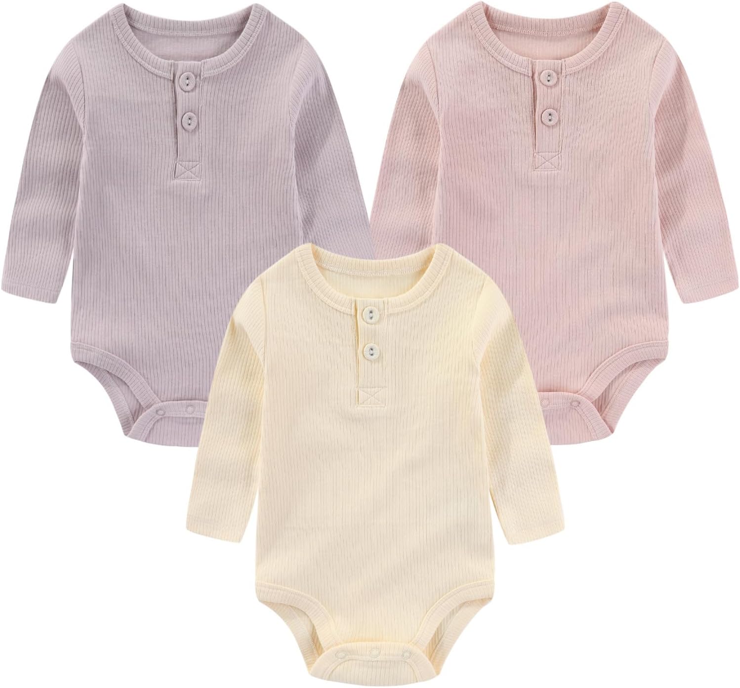 Thumbnail 6 de Ecojoy Baby Bodysuit Long Sleeve Romper