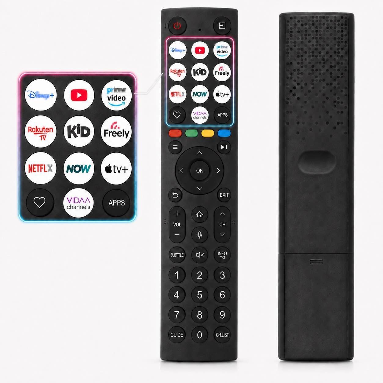 Detalle 2 de Magic Remote for LG TV: Replacement remote for 2018–2025 LG Smart TV models with Voice and Pointer