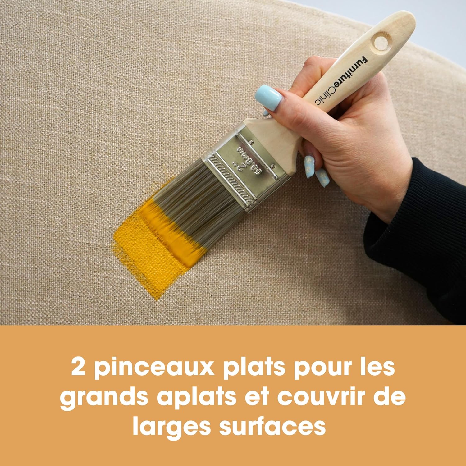 Thumbnail 2 de Furniture Clinic Lot de 5 pinceaux de peinture