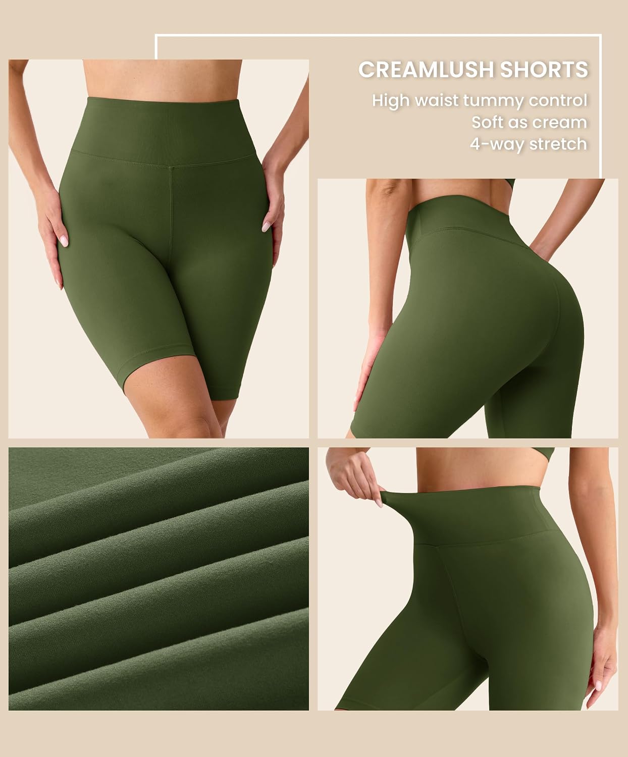 Thumbnail 3 de VALANDY Creamlush 8" High Waist Shorts