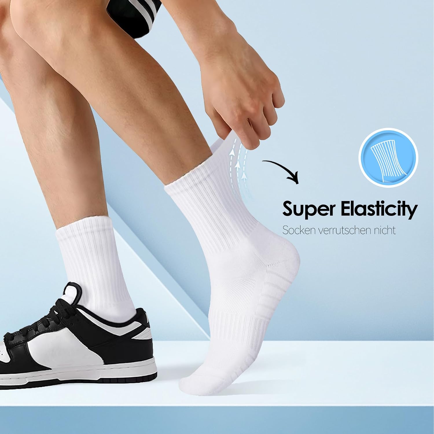 Thumbnail 1 de TUUHAW Tennissocken 12 Paar, 35-50