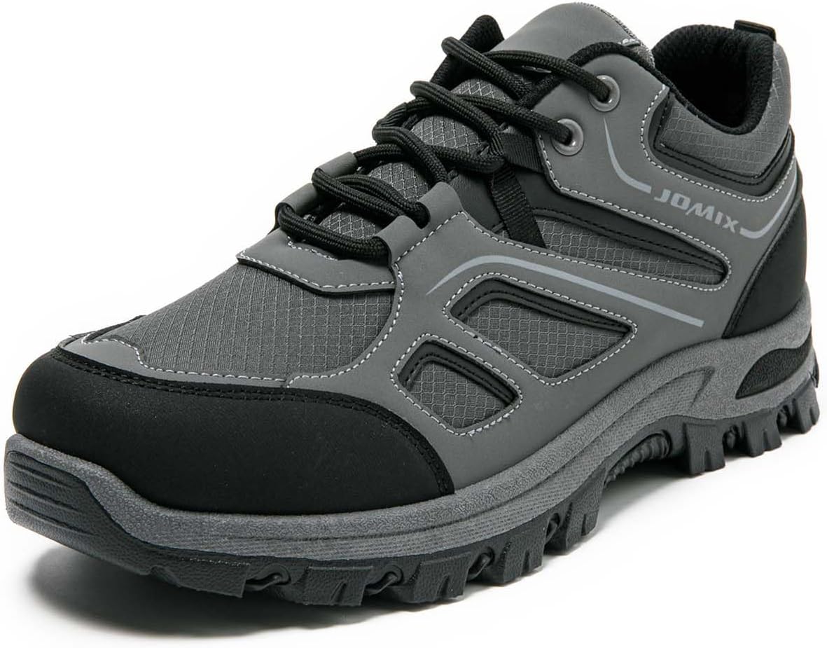 Detalle de JOMIX herenschoenen voor wandelen en dagelijks gebruik met antislipzool