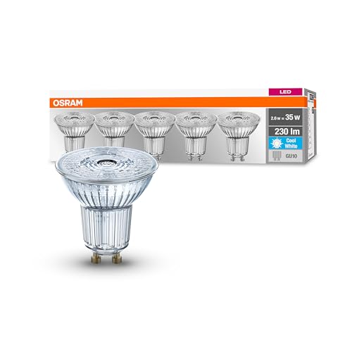Detalle de OSRAM LED Base PAR16 GU10 36° 5 unidades