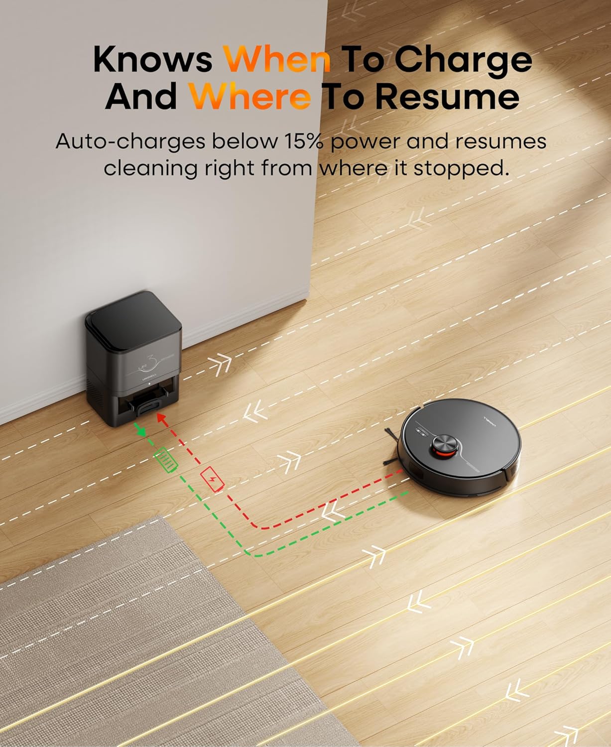 Thumbnail 6 de uninell Robot Vacuum and Mop 7000Pa