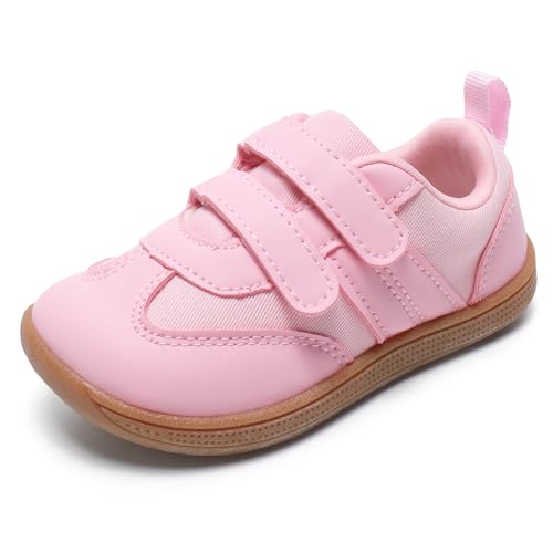 Thumbnail 8 de STQ KIDS Zapatillas deportivas barefoot para niña (rosa) – suela de caída cero y punta amplia, tallaje 24 EU