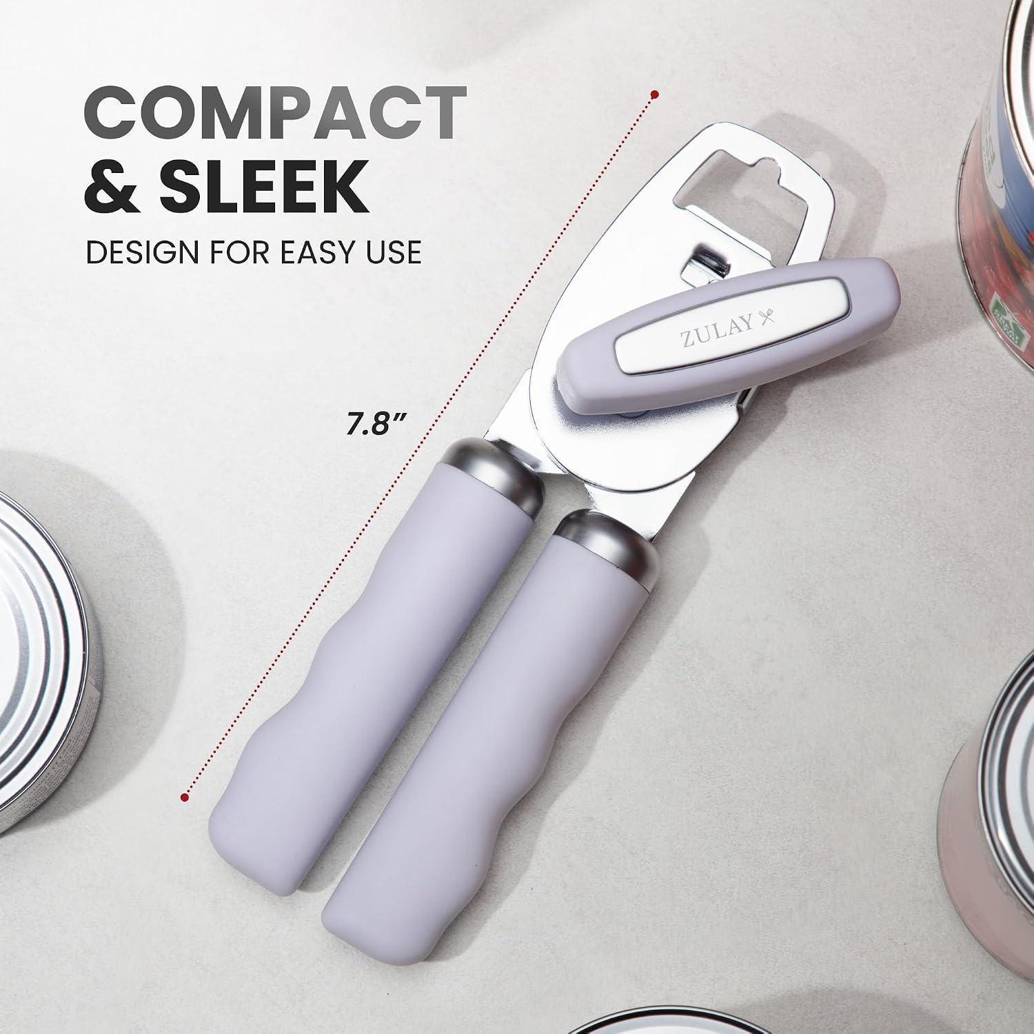 Detalle 2 de Zulay Kitchen Heavy Duty Can Opener with Bottle Opener 🍴