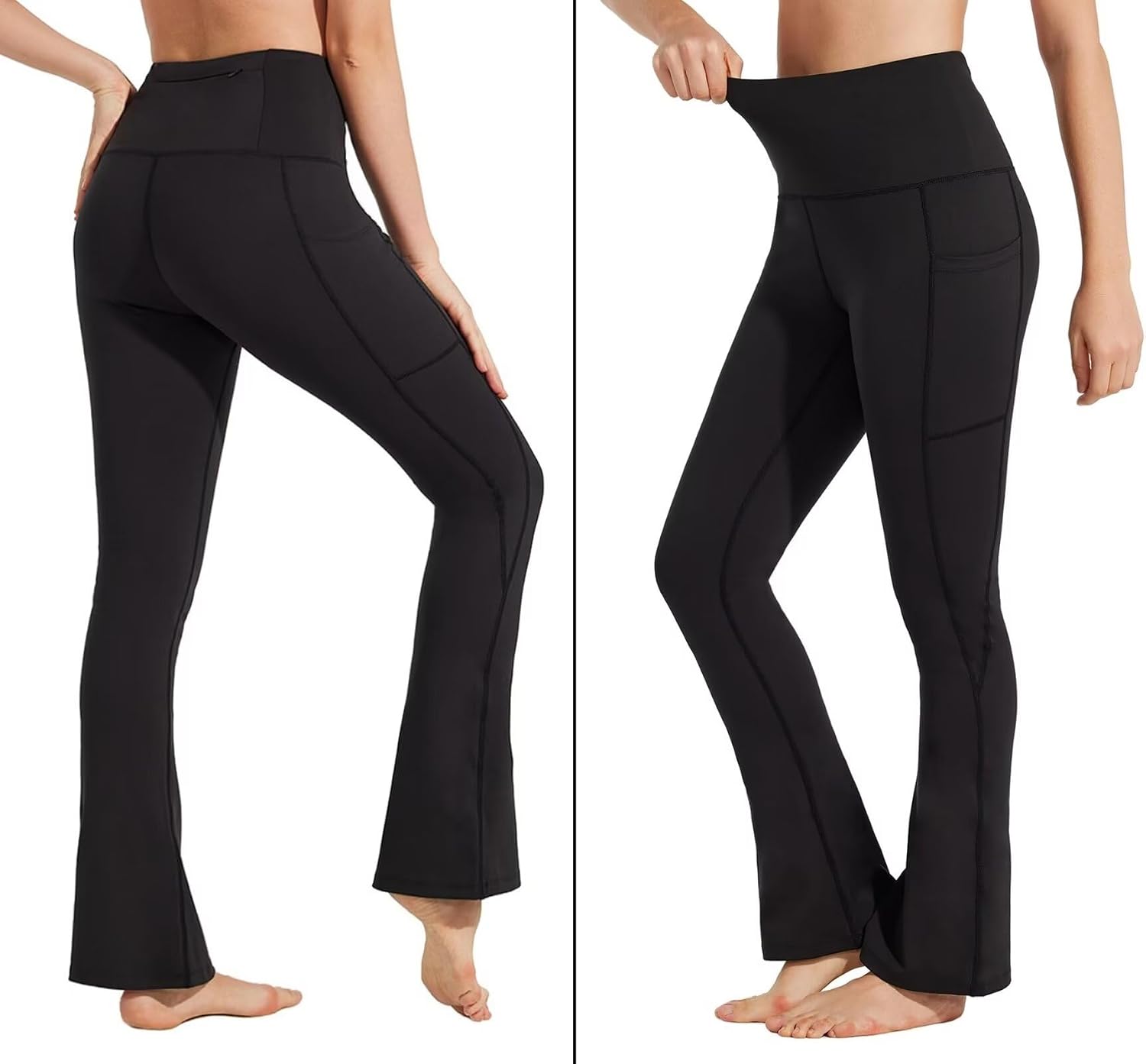 Thumbnail 3 de BAYGE Pantaloni Termici Bootcut Donna Vita Alta