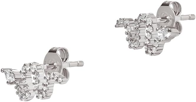 Thumbnail 3 de Emporio Armani Boucles d'oreilles en argent 925 avec fermeture à poteau pour femmes