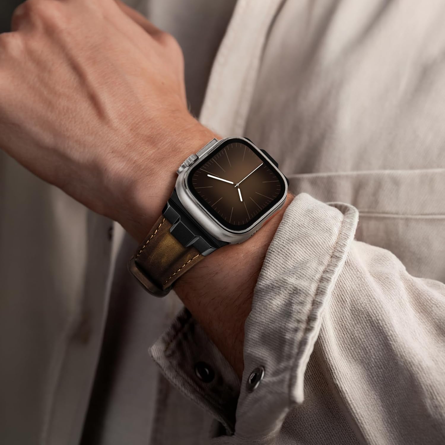 Thumbnail 5 de Suitisbest Genuine Leather Band 49mm