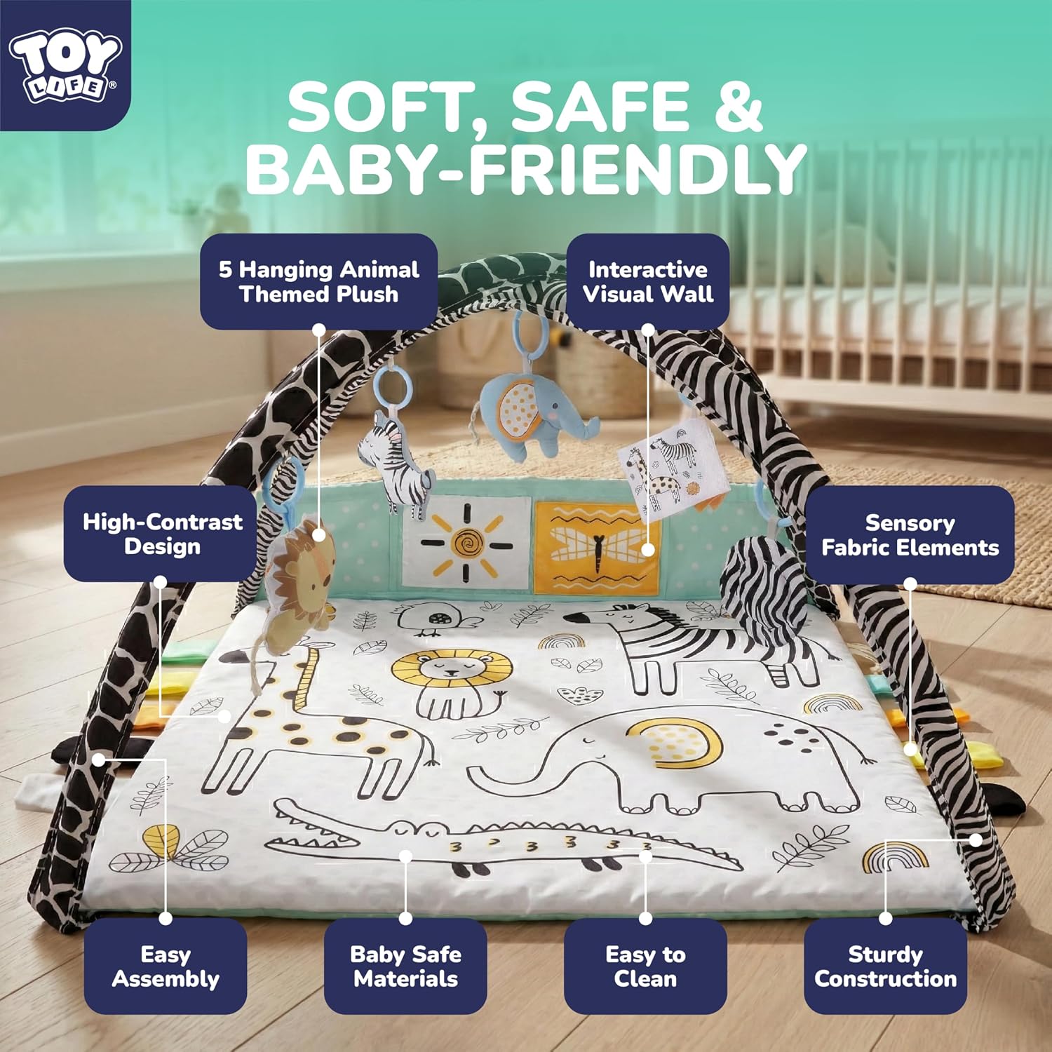 Detalle de TOY Life Baby Play Gym