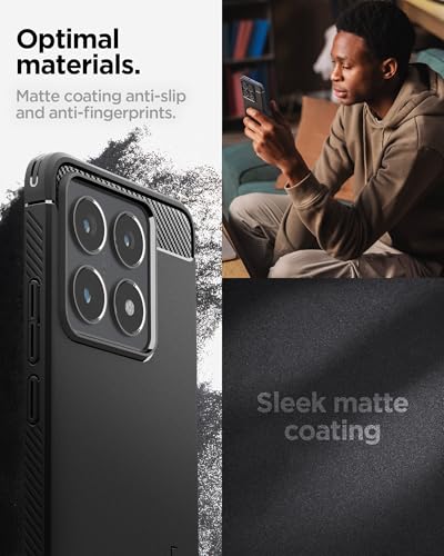 Thumbnail 5 de Coque Spigen Rugged Armor pour Xiaomi 14T, fibre de carbone 🚀