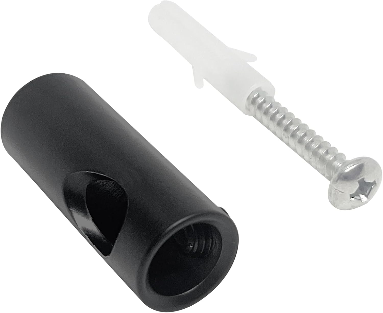 Thumbnail 2 de smartect cableholder_side_al_black_4P kabelhouders, zwart aluminium, 4-delig