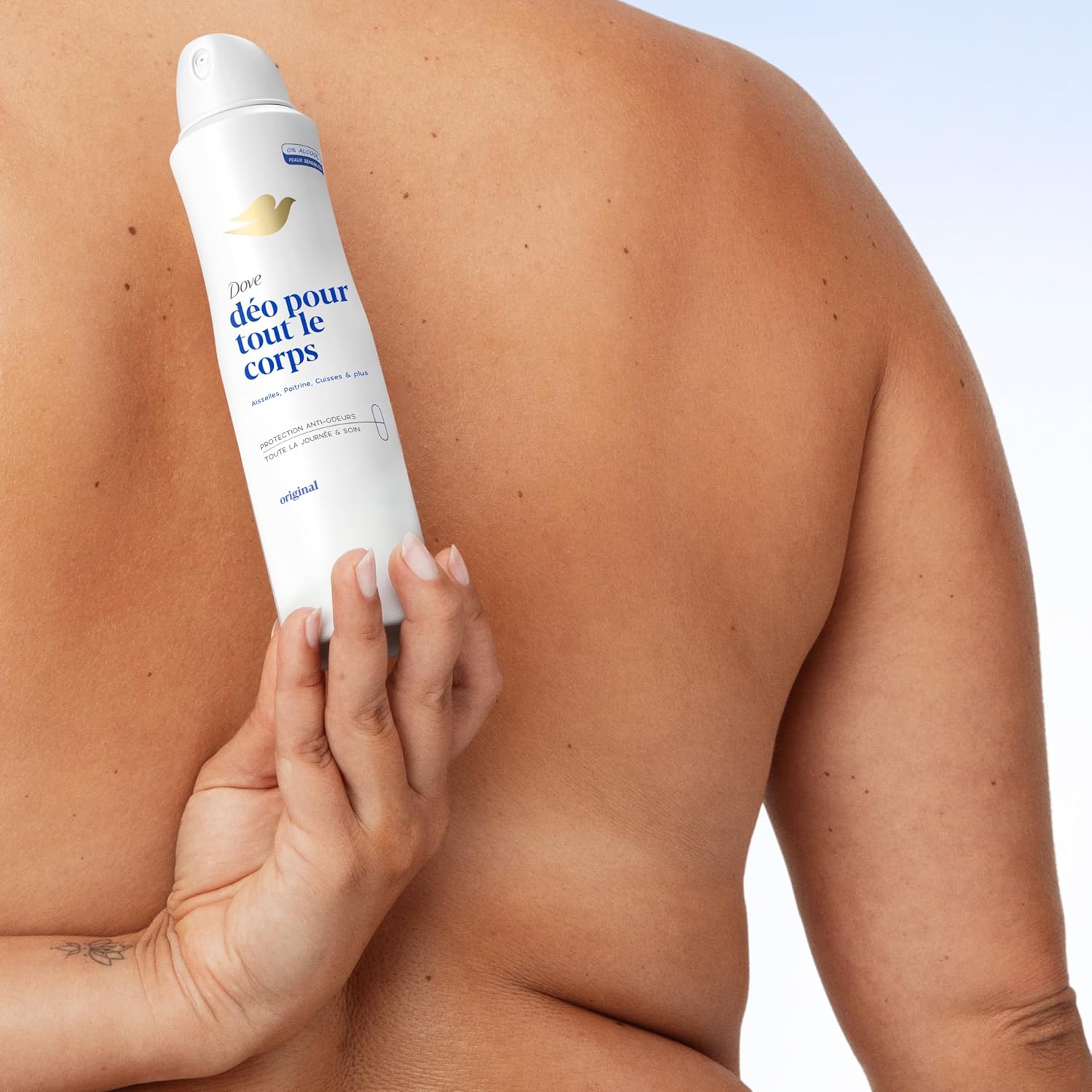 Thumbnail 5 de Dove Déodorant Corps Spray Original – Anti-odeurs et soin 72h, sans alcool, 2x150 ml