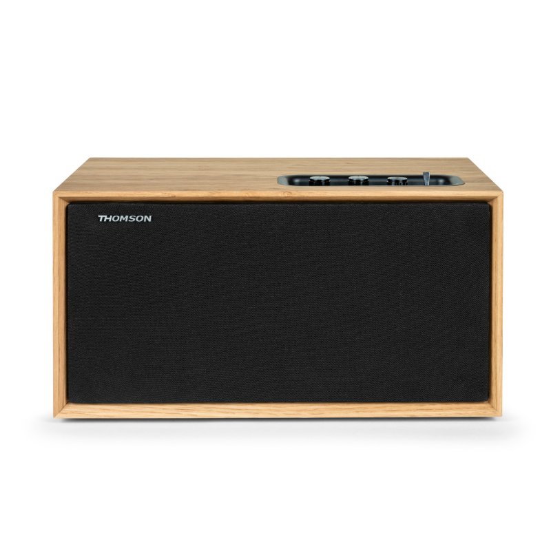 Detalle de Thomson WS502 Altavoz Bluetooth madera 100 W 🔊