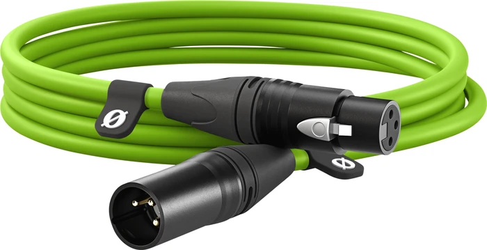 Thumbnail 2 de Rode XLR3M Grün – 3 m Mikrofonkabel für klare Aufnahmen