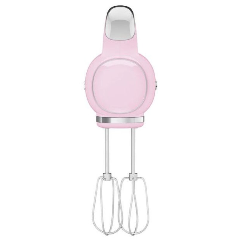 Detalle 2 de Smeg HMF01PKEU batidora de varillas 250W rosa estilo 50's