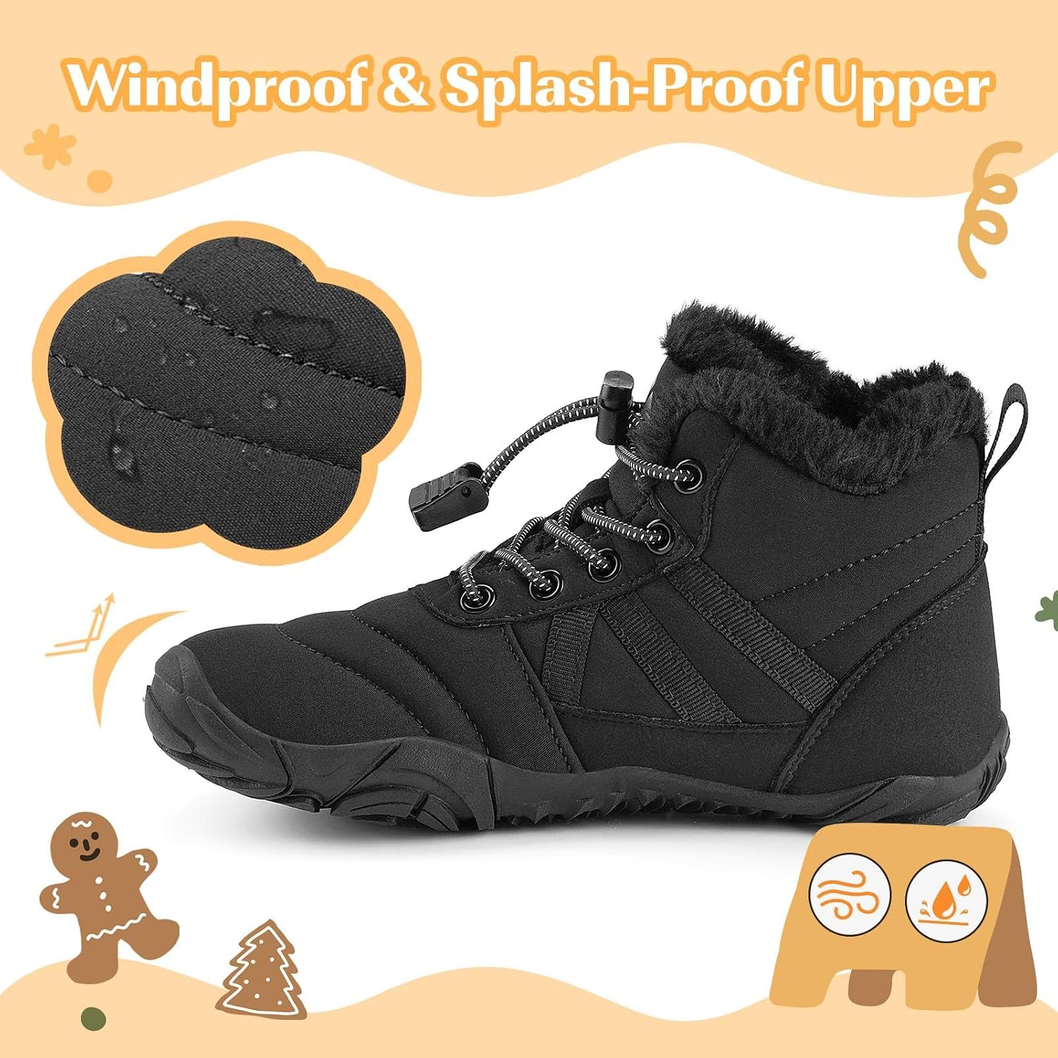 Thumbnail 3 de Mishansha Barefoot Botas Niño Niña 25-36
