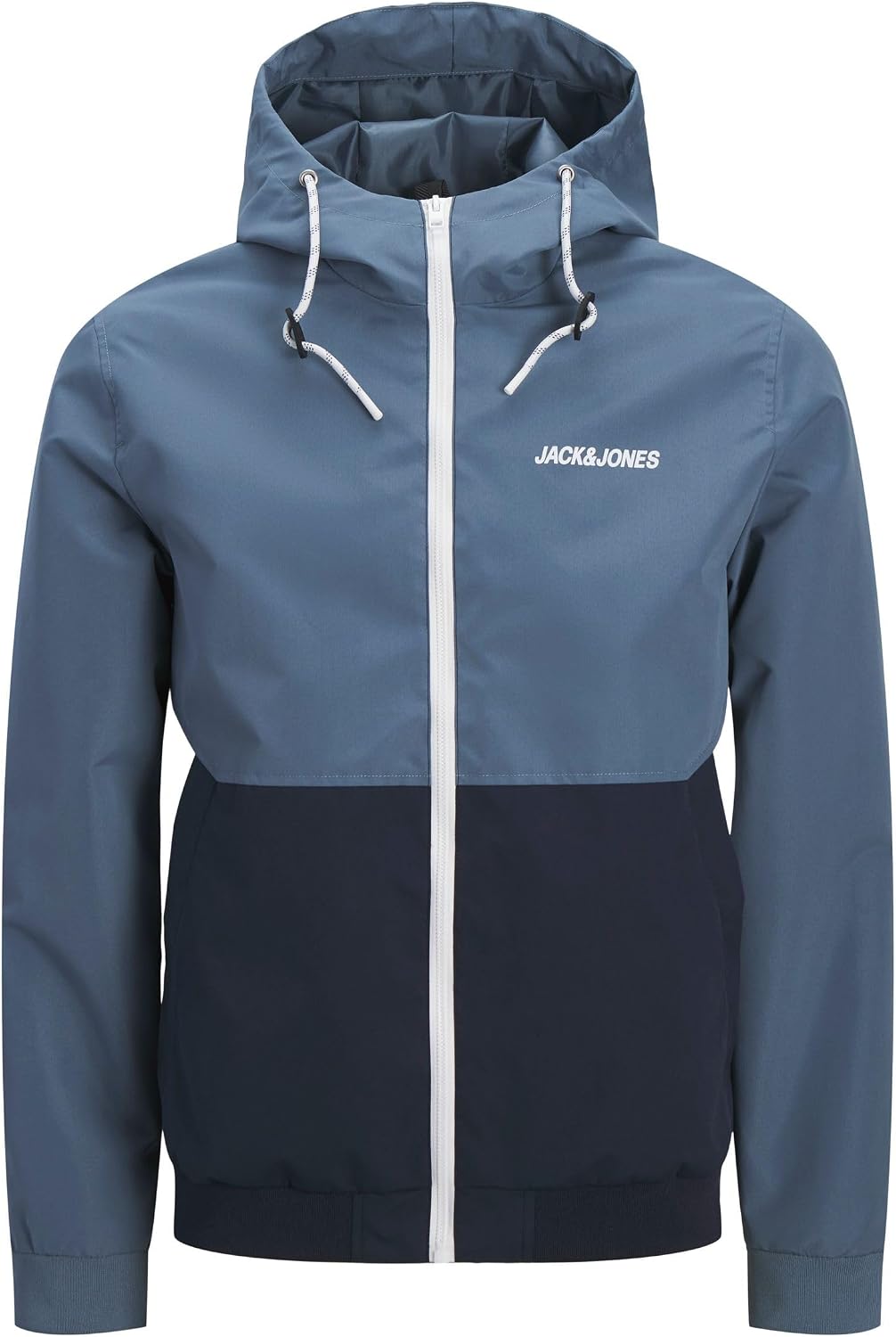 Detalle de JACK & JONES Jjerush Bomber Noos À Capuche – Veste courte Homme
