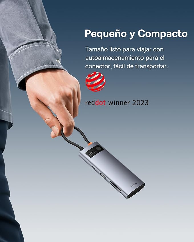 Thumbnail 5 de Baseus Hub USB C 7 en 1 — HDMI 4K@60Hz, PD 100W