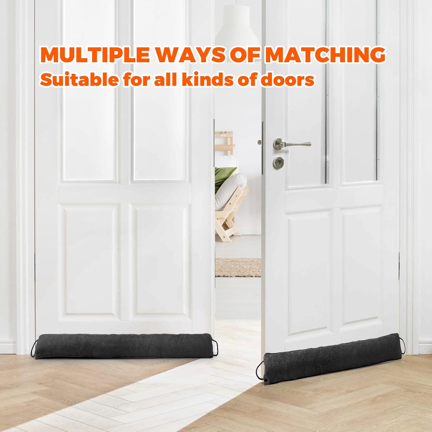 Thumbnail 4 de Holikme 36-inch Weighted Door Draft Stopper 🪟