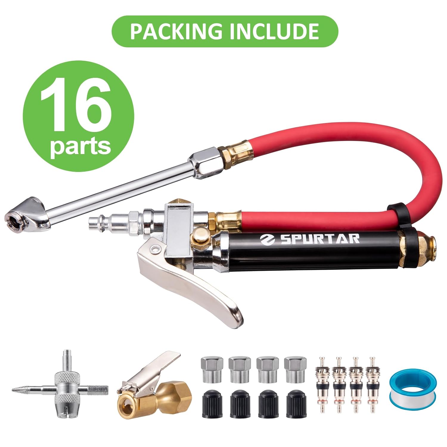 Thumbnail 6 de Spurtar 10-120 PSI Tire Pressure Gauge