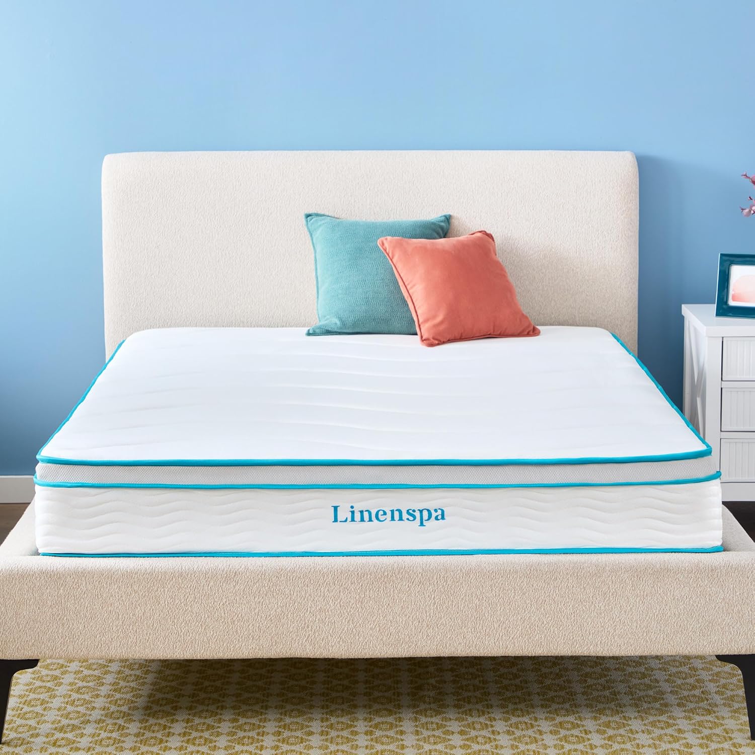 Detalle de Linenspa Hybrid Mattress, 10-Inch