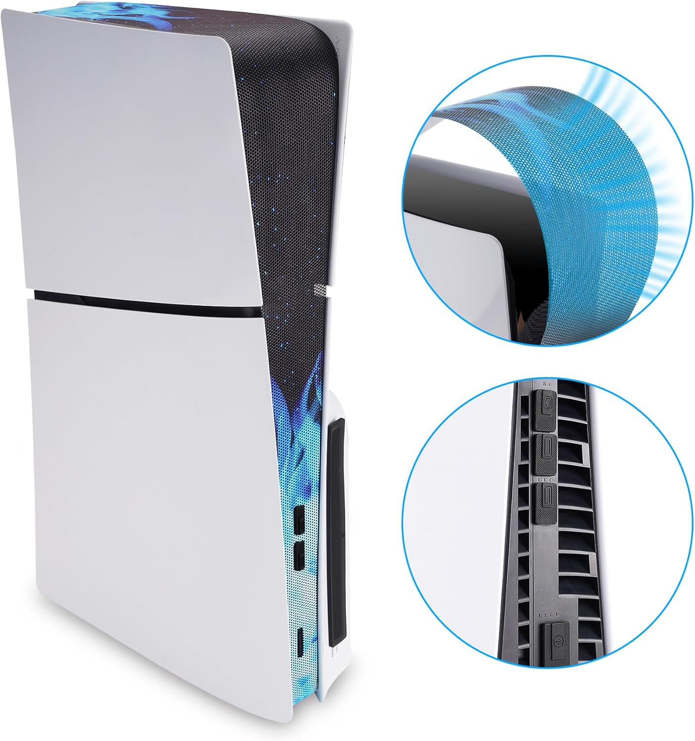 Thumbnail 3 de playvital 12-in-1 Dust Cover Kit for PS5 Slim