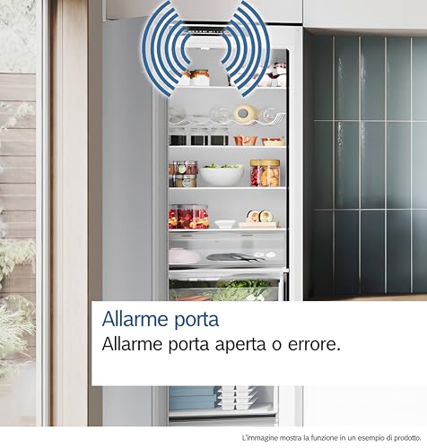 Thumbnail 12 de Bosch KGN367LDF Serie 4: Frigorifero Total No Frost 186x60 cm in acciaio silver