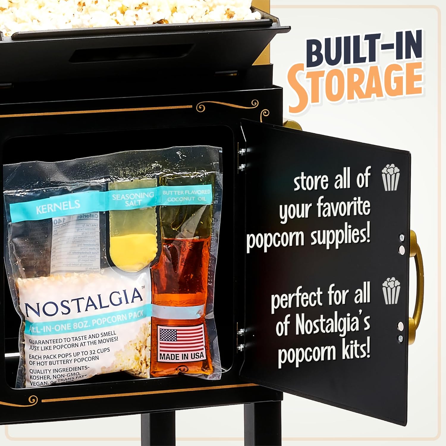 Detalle 2 de Nostalgia Popcorn Maker 2.5 oz 🍿