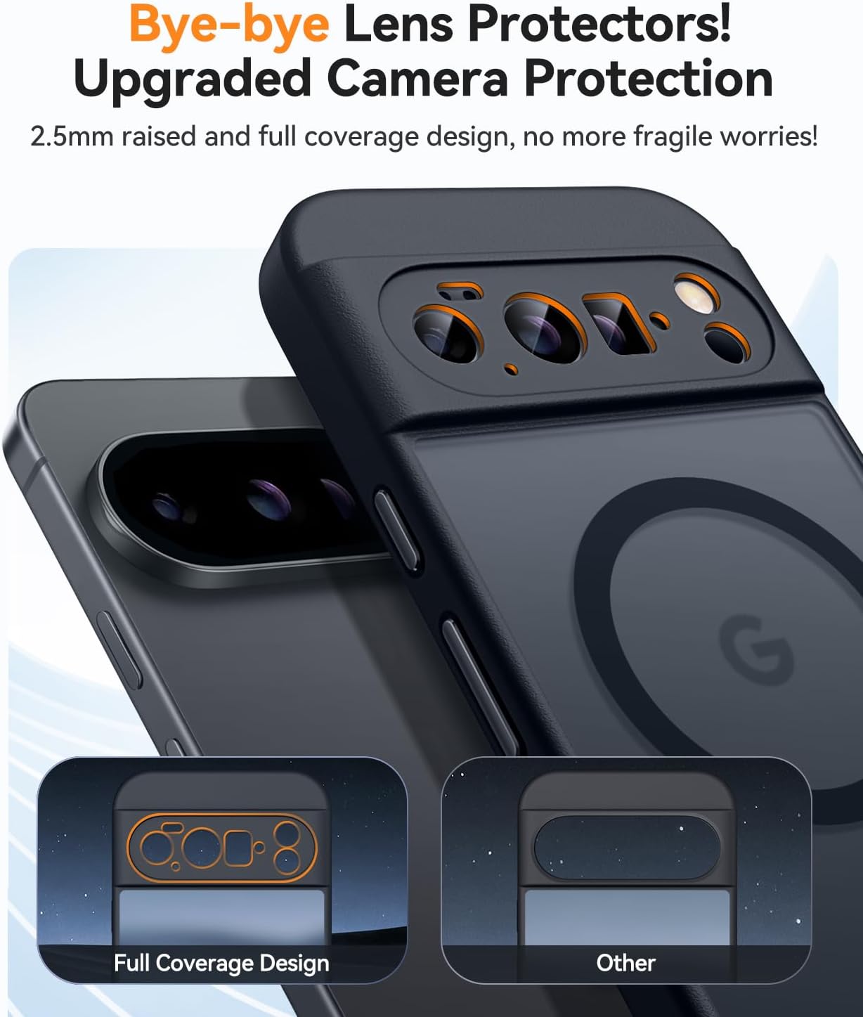 Detalle de CANSHN Pixel 10 Pro Hülle mit Kameraschutz
