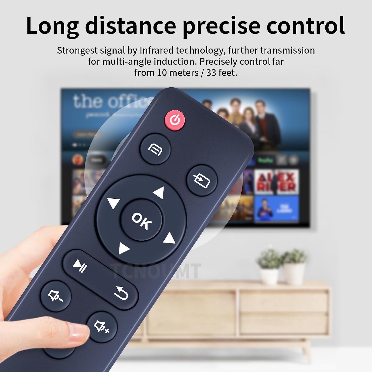 Detalle 2 de TCNOUMT Replacement Remote Control for iTJQ and Compatible Projectors