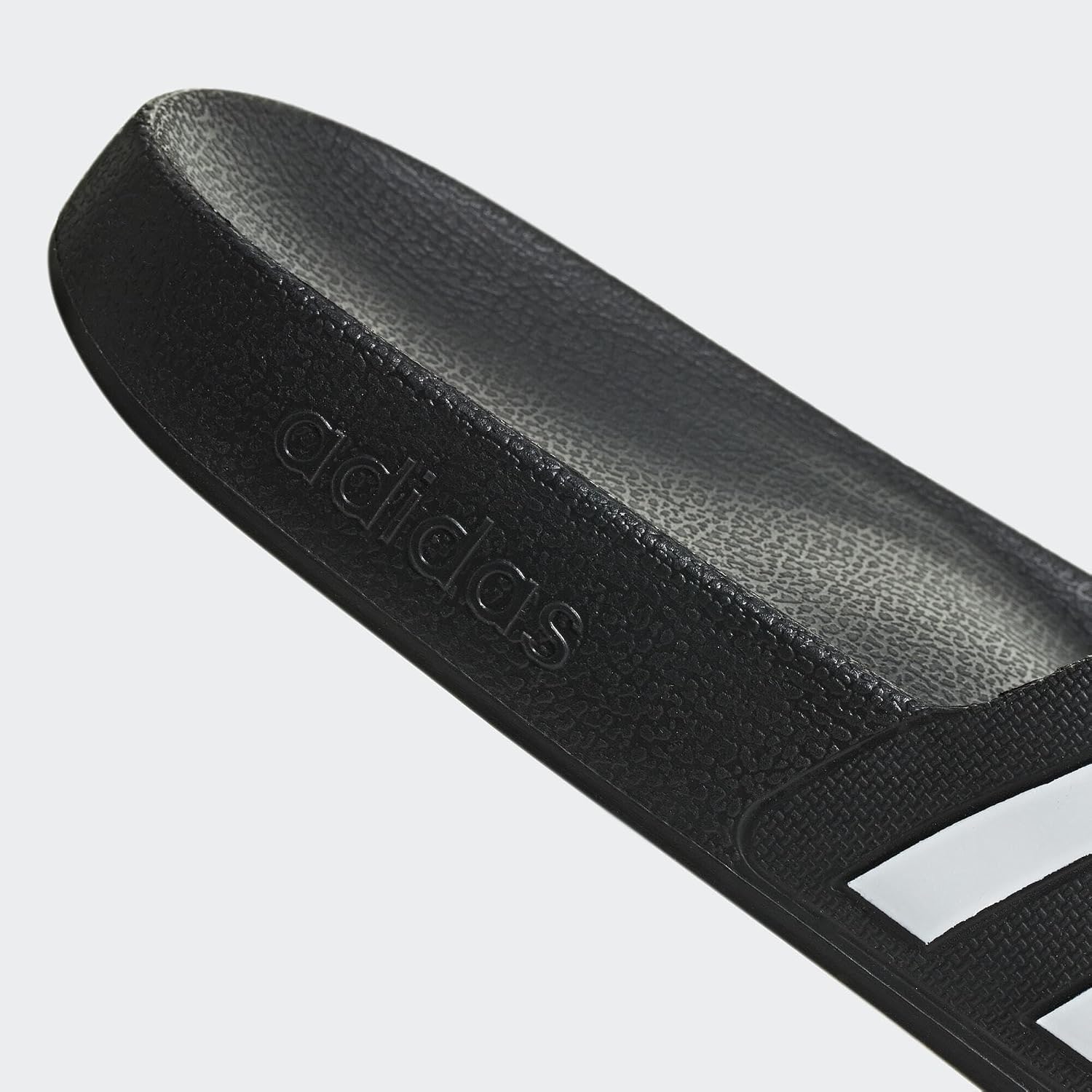 Detalle de Adidas Adilette Aqua Unisex: Dusch- & Badeschuhe Schwarz 46 EU