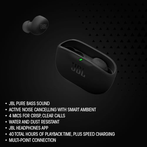 Thumbnail 4 de JBL Wave Buds 2: auriculares inalámbricos con cancelación de ruido y sonido Pure Bass